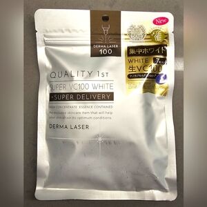 QUALITY 1ST Derma Laser Super VC100 White Sheet Masks